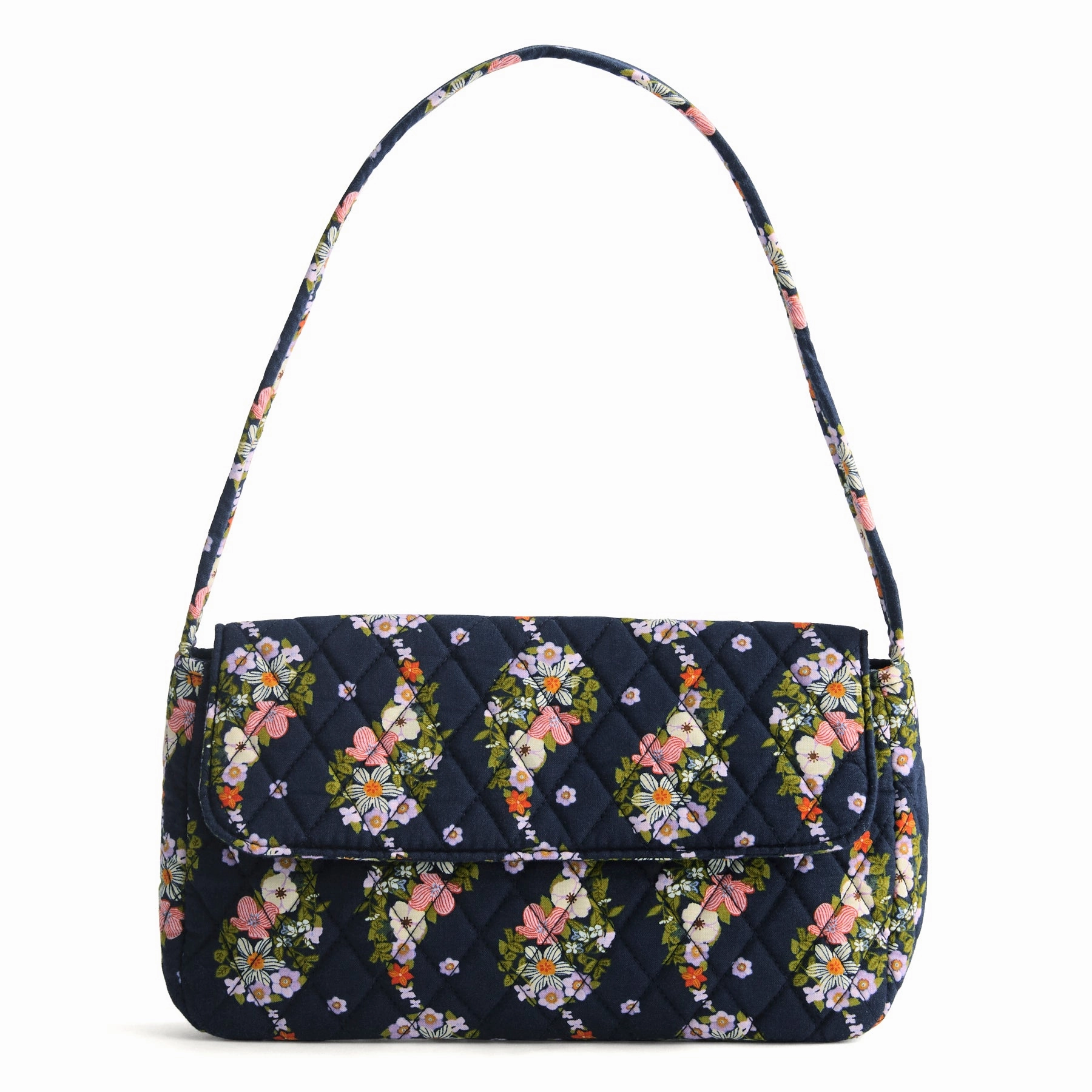 Outlet Cotton Flap Shoulder Bag