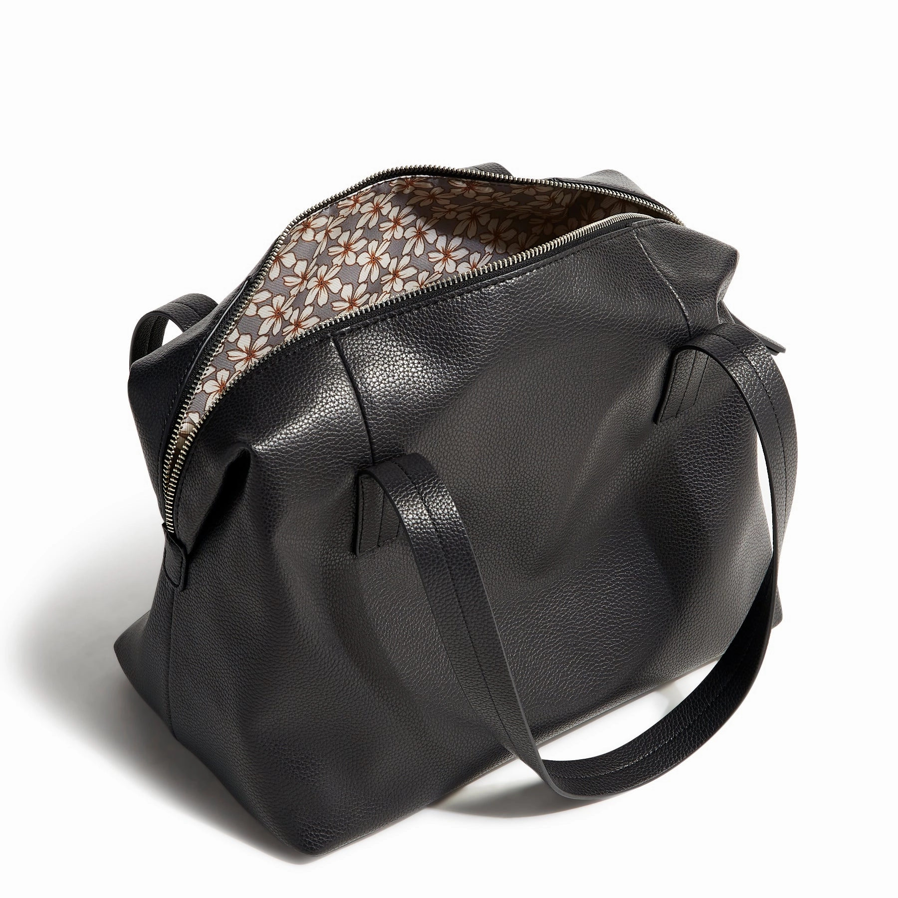 Outlet Faux Leather Slouchy Satchel