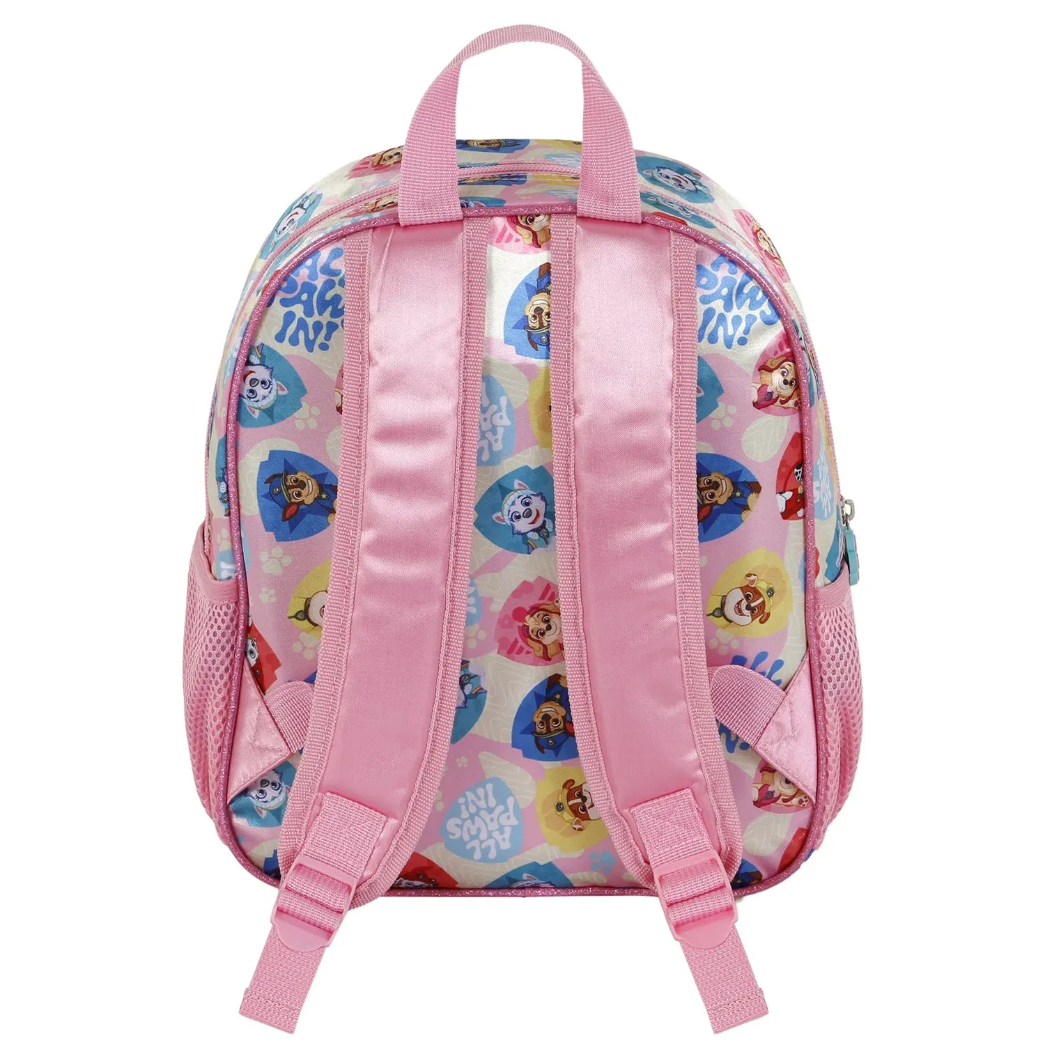PAW PATROL Pink Small 3D Backpack - Friendship