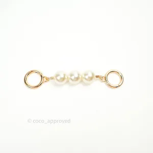 Pearl Strap Extension (Gold/Ivory)
