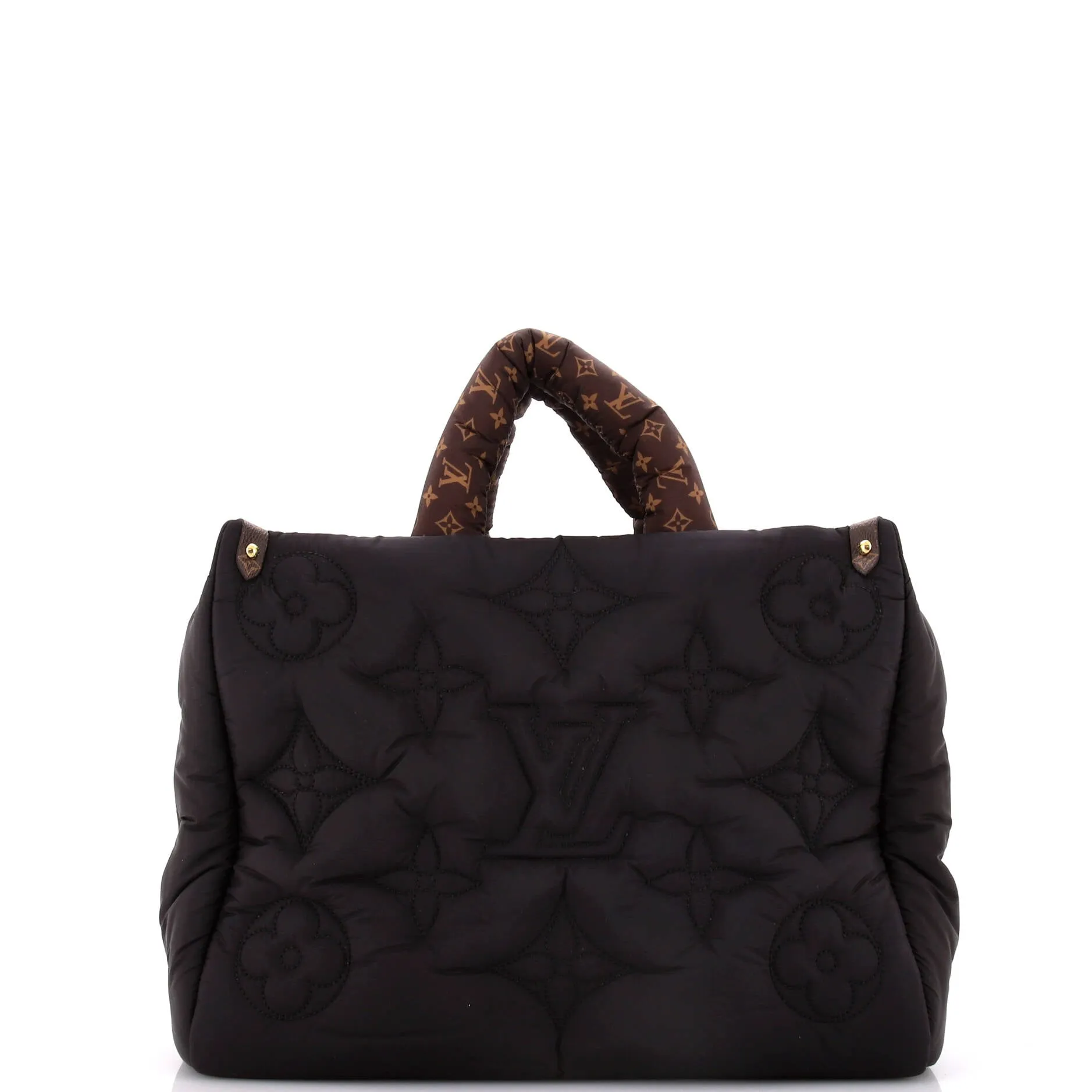 Pillow OnTheGo Tote Monogram Quilted Econyl Nylon MM