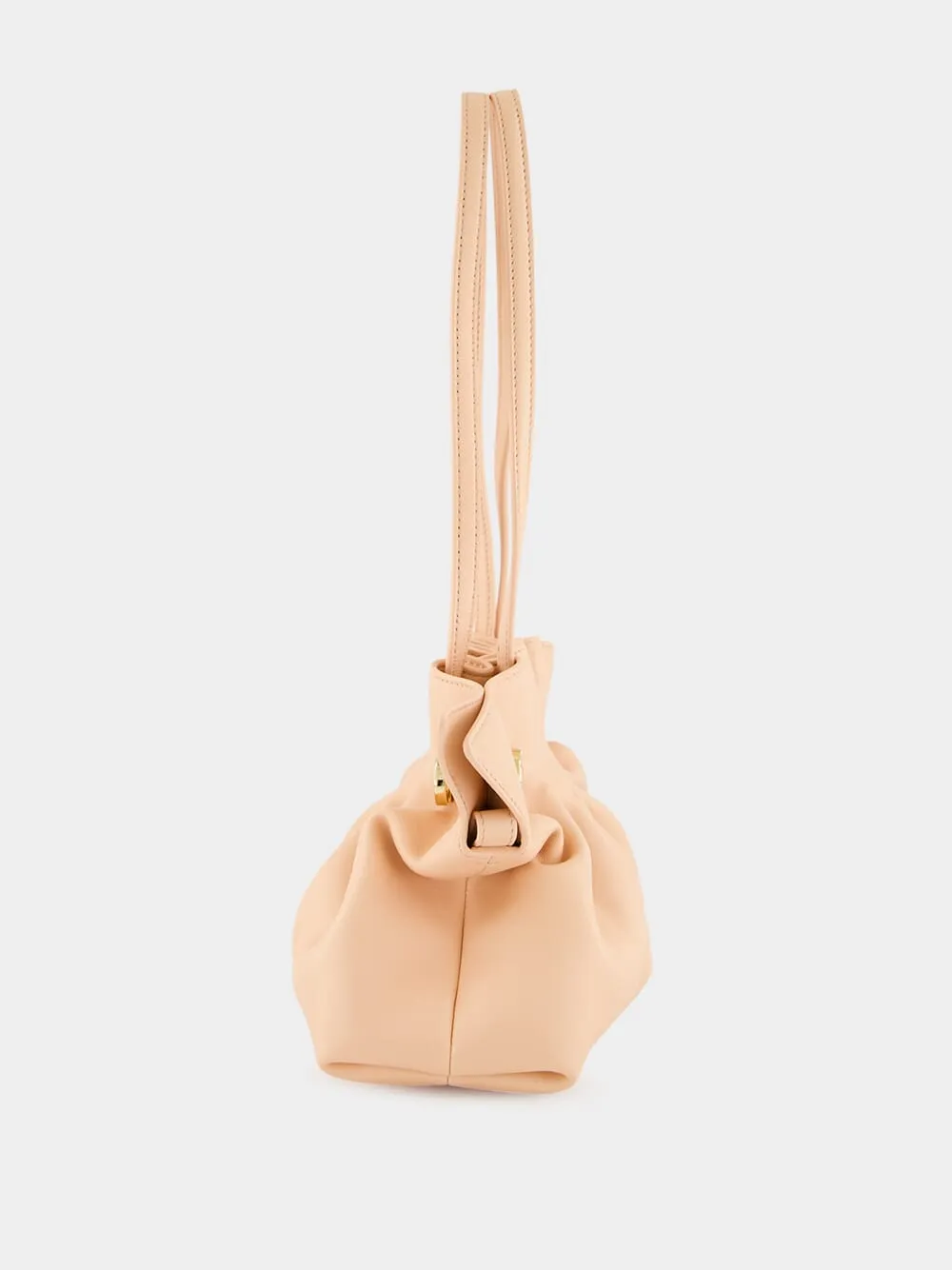 Pink Soft Gancio Small Shoulder Bag