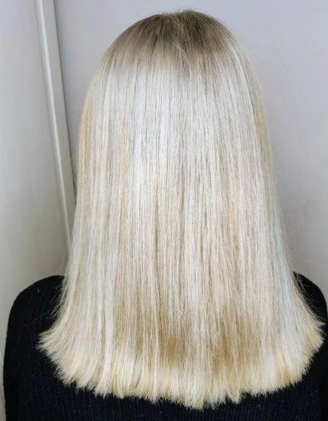 Platinum Blonde Lace Front Wig