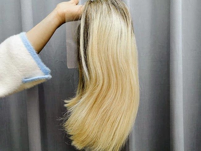 Platinum Blonde Lace Front Wig