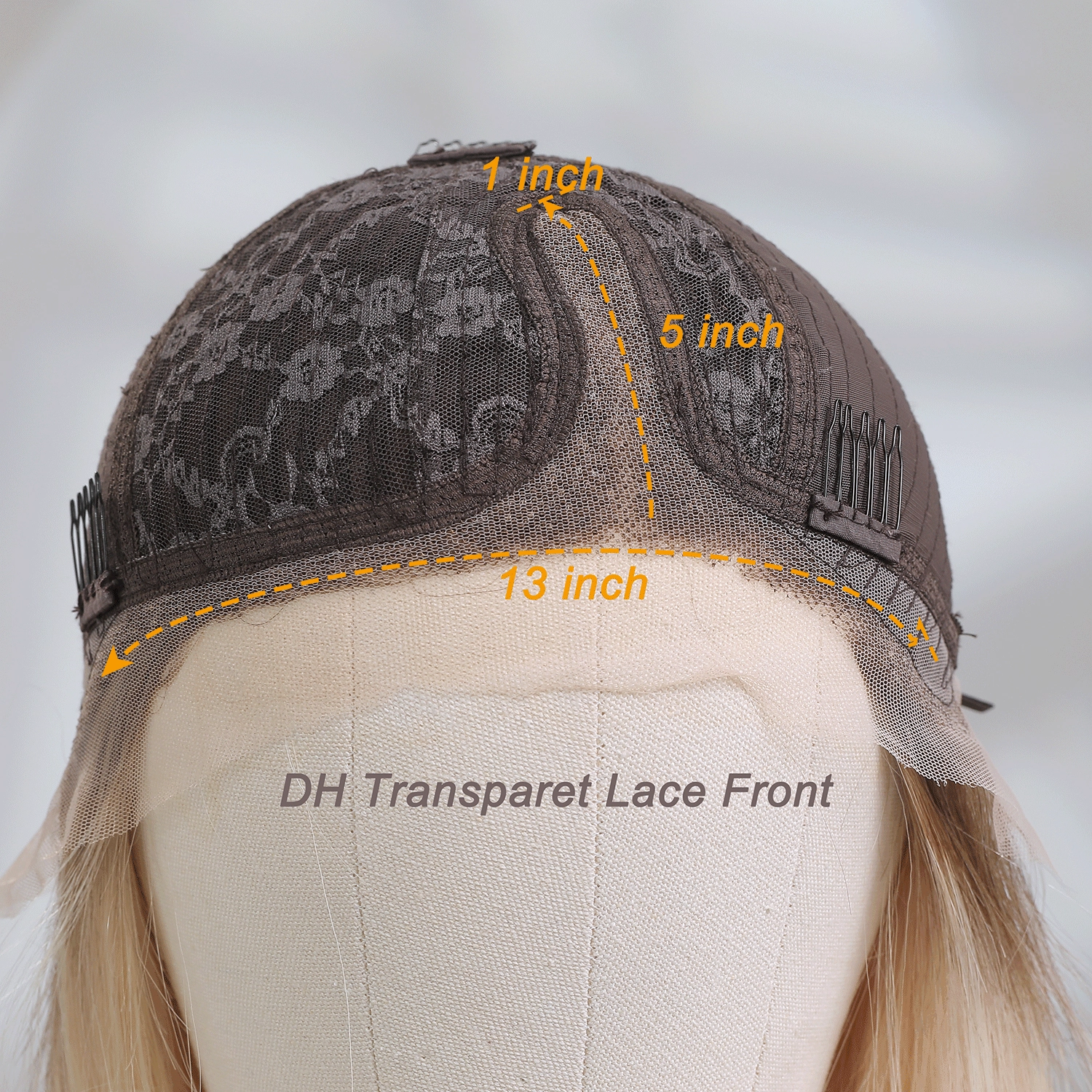 Platinum Blonde Lace Front Wig