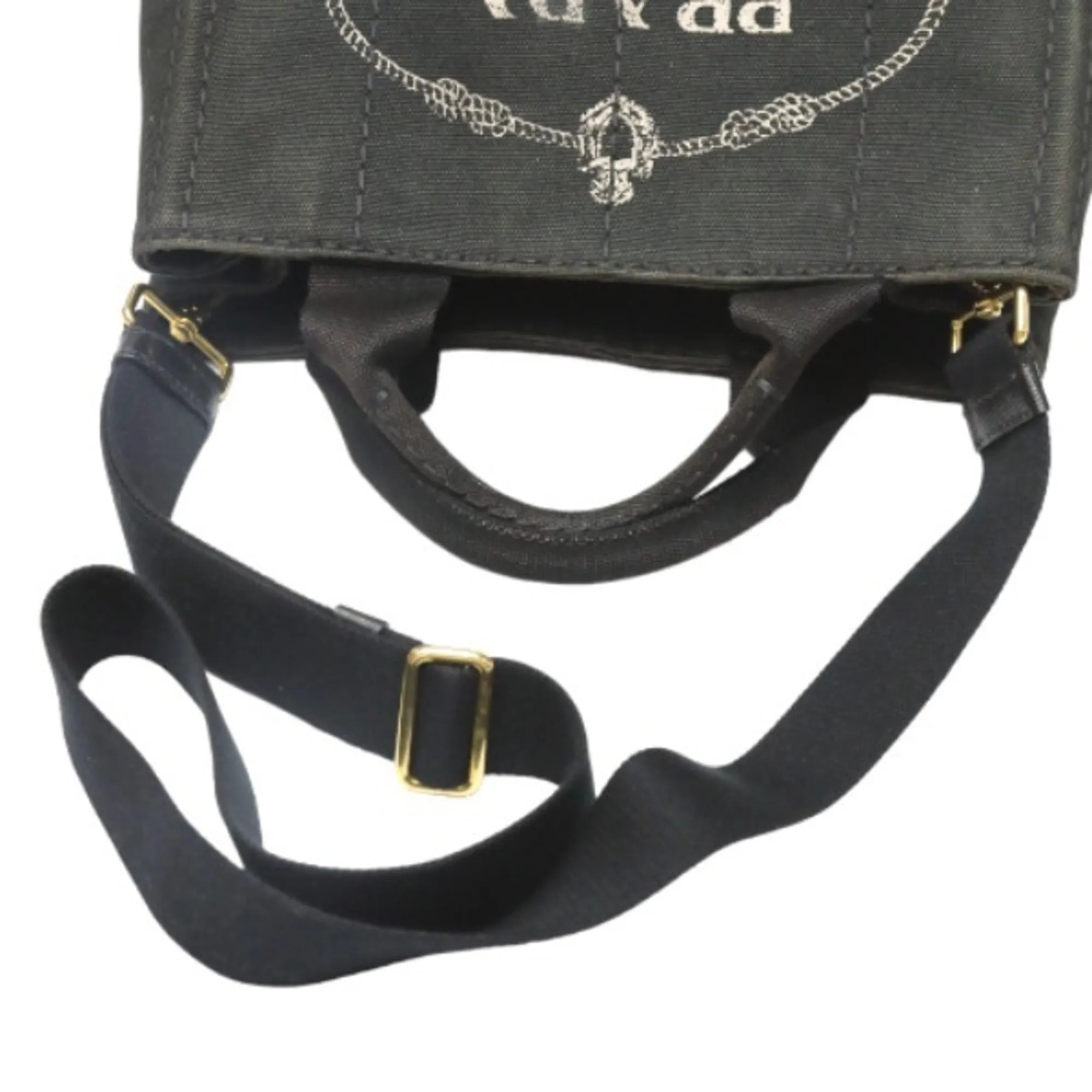 Prada Canapa blue - Jeans Tote Bag (Pre-Owned)