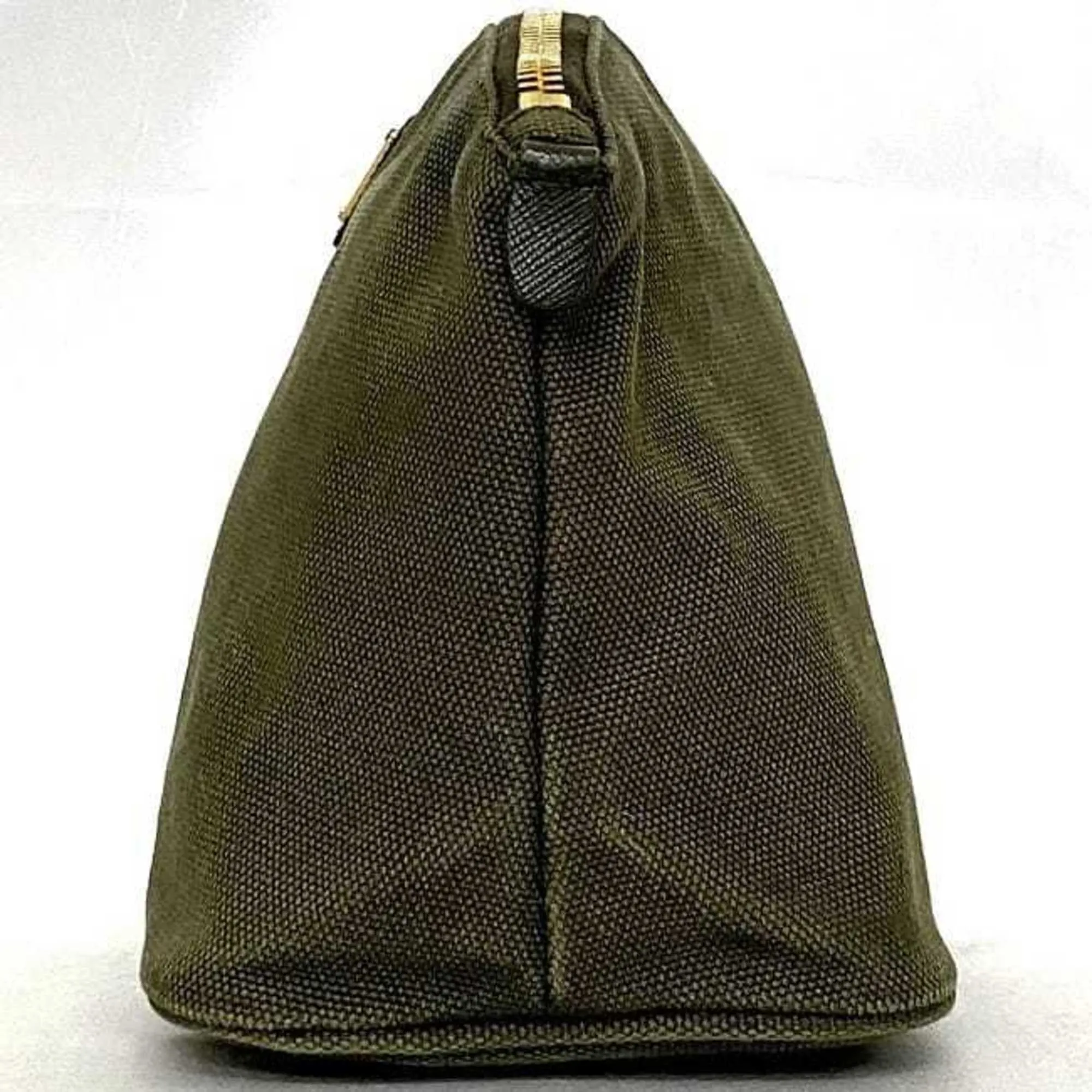 Prada Canvas Clutch Bag (Pre-Owned)