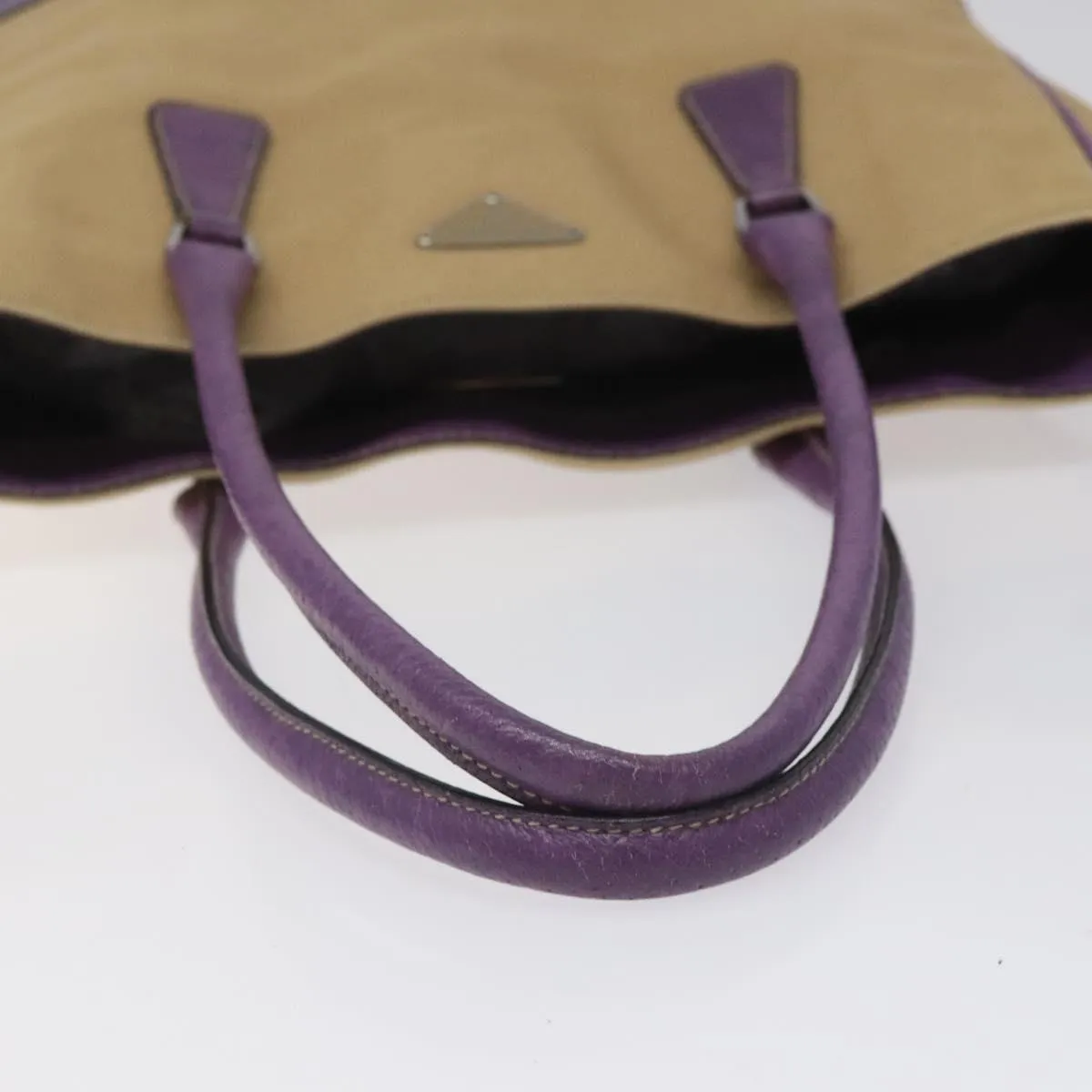 Prada Canvas Tote Bag (Pre-Owned)