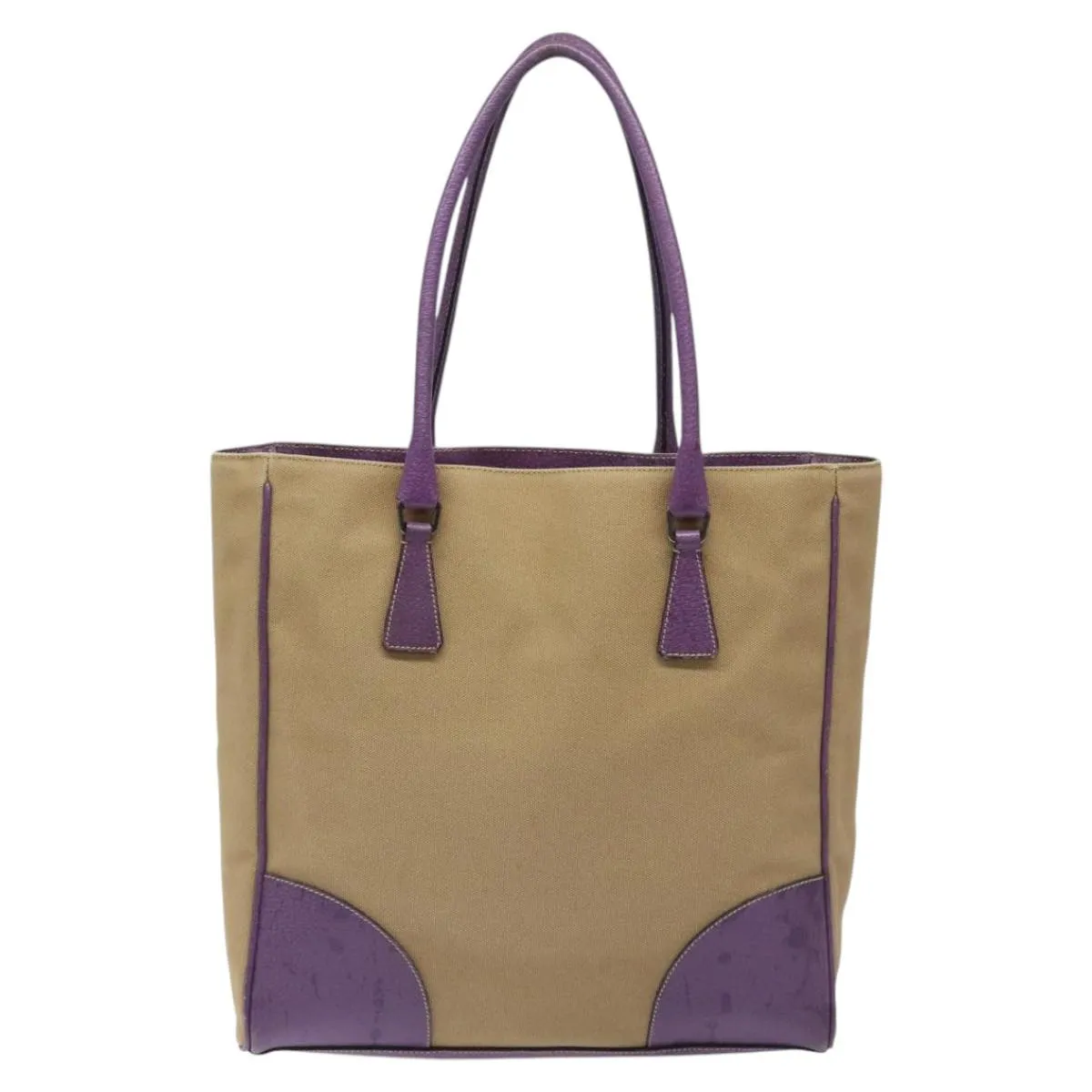 Prada Canvas Tote Bag (Pre-Owned)
