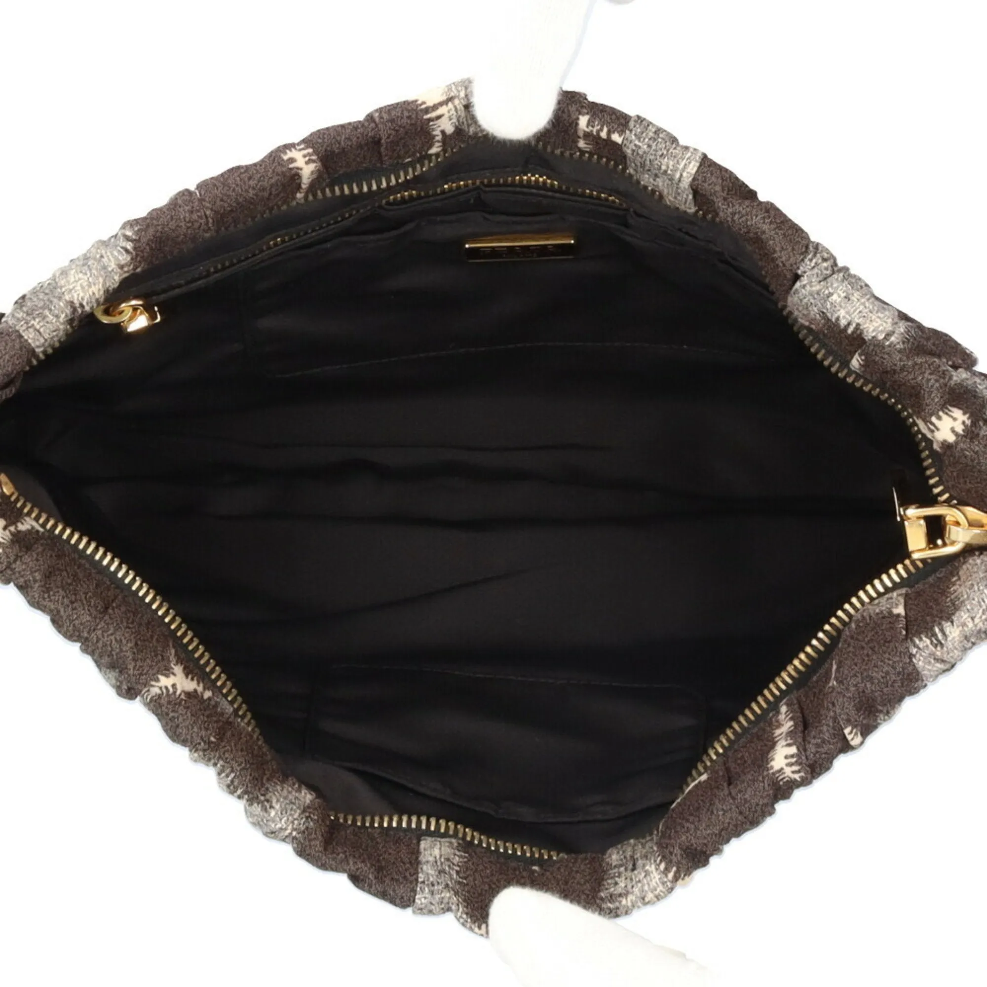 Prada  Fabric Clutch Bag (Pre-Owned)