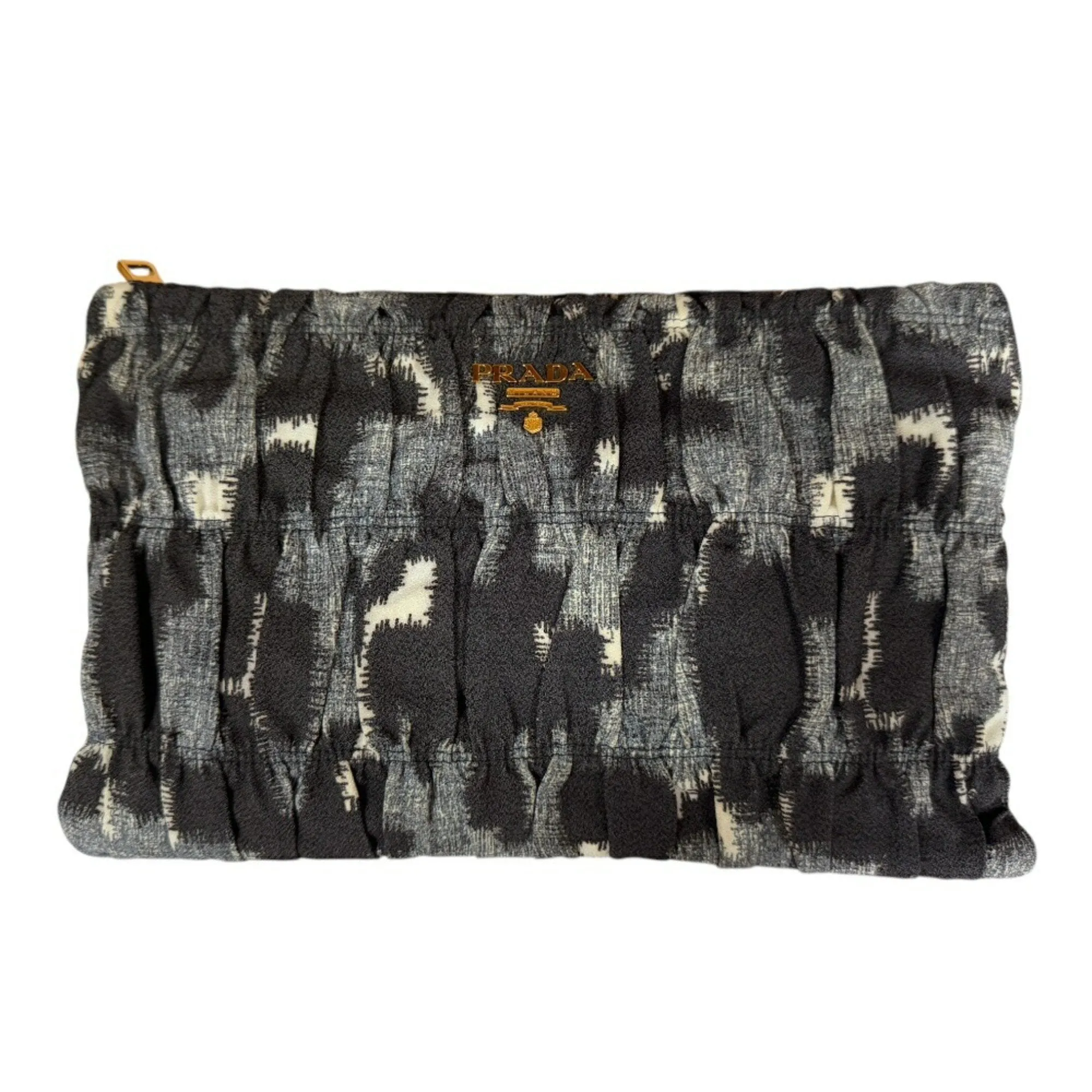Prada  Fabric Clutch Bag (Pre-Owned)