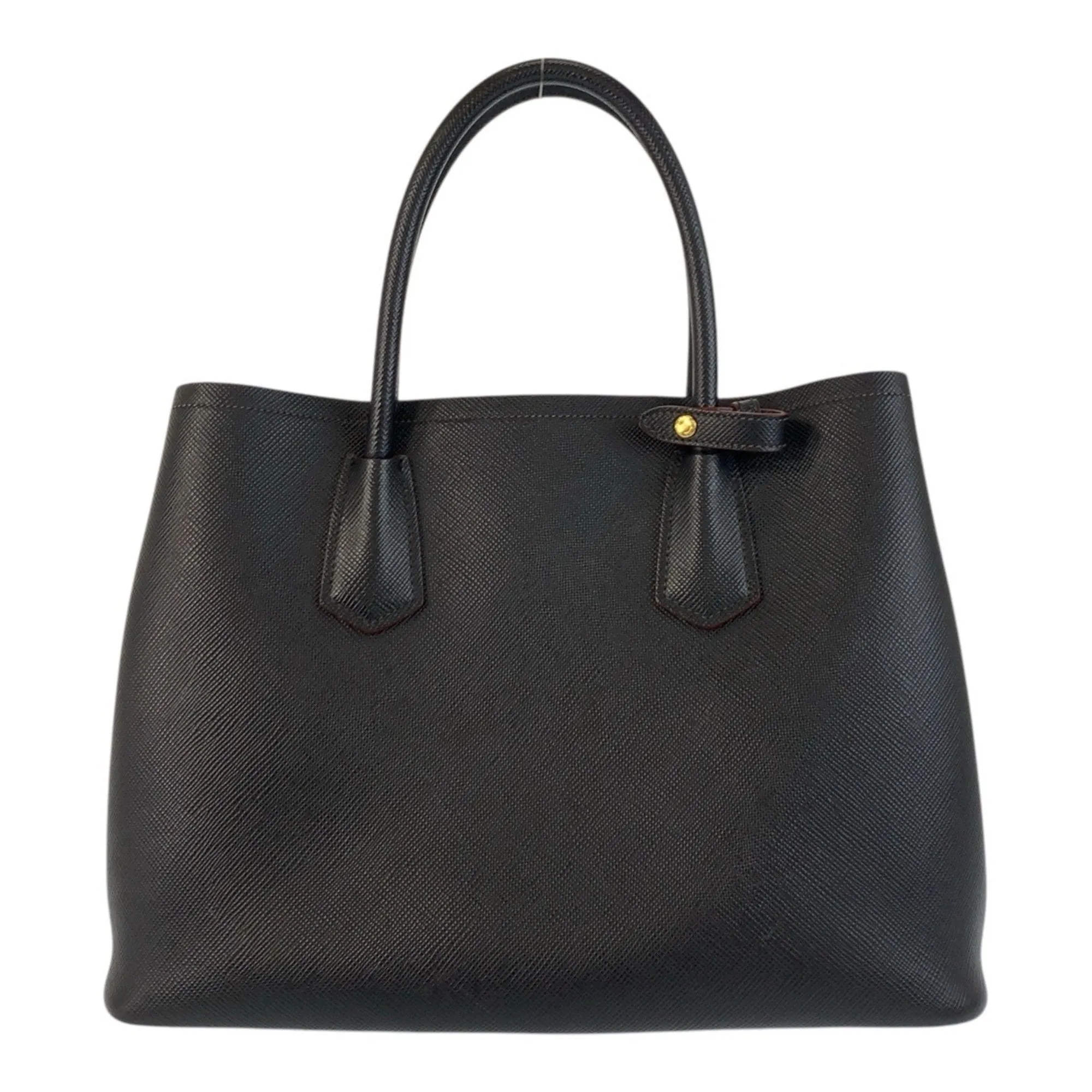 Prada Leather Handbag Tote Bag (Pre-Owned)