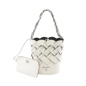 Prada Leather Tote Bag (Pre-Owned)