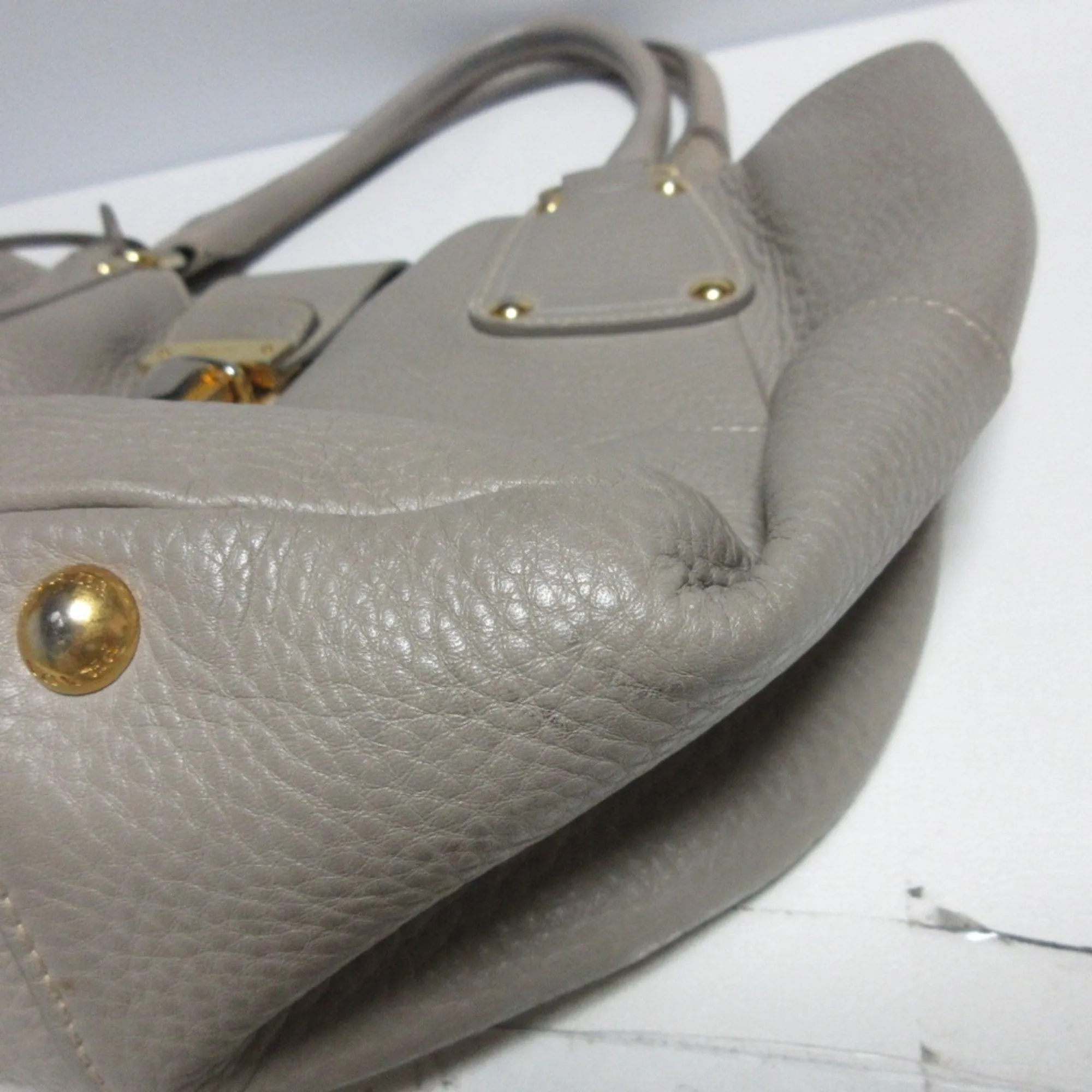 Prada Leather Tote Bag (Pre-Owned)