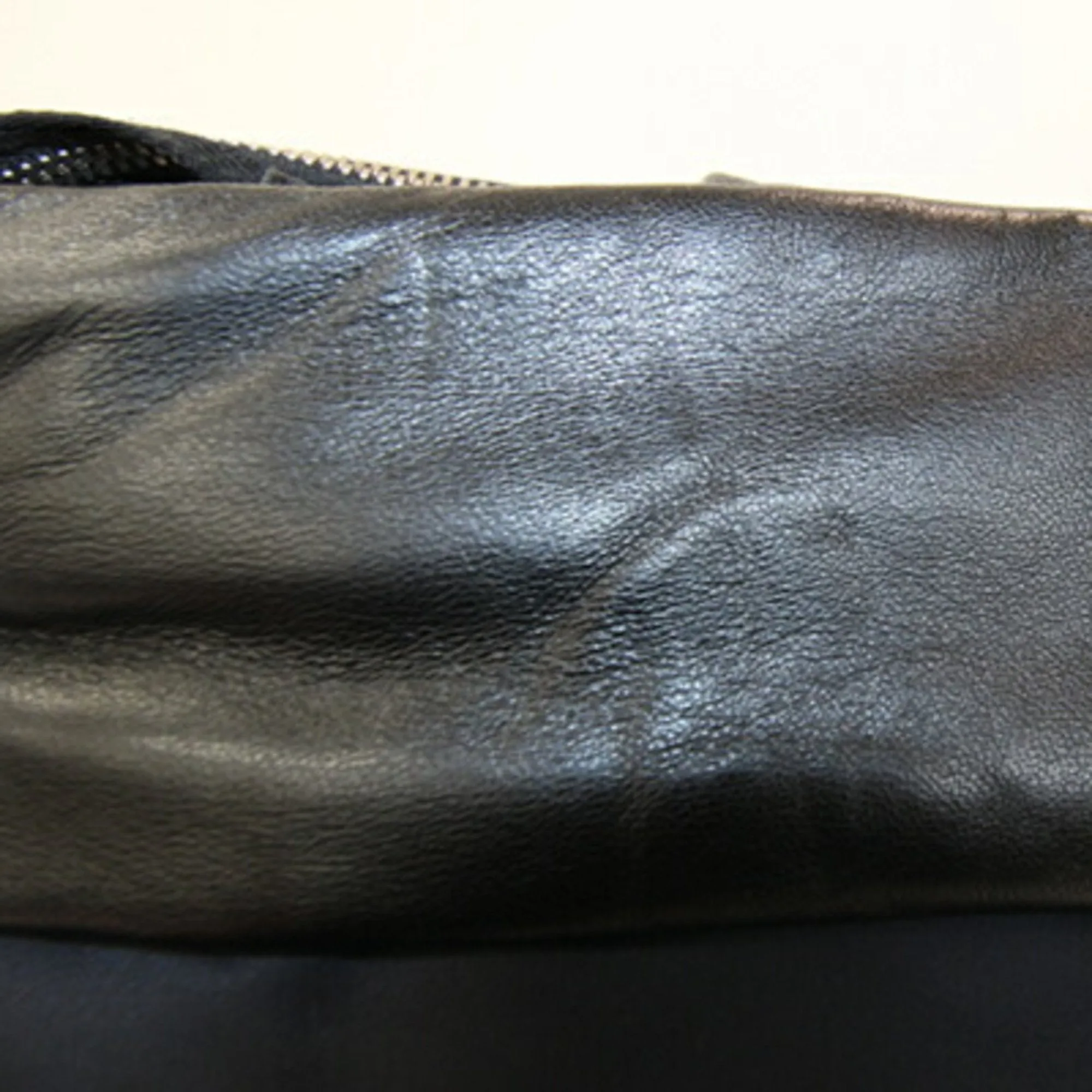 Prada Navy Nylon Leather Tote Bag (Pre-Owned)