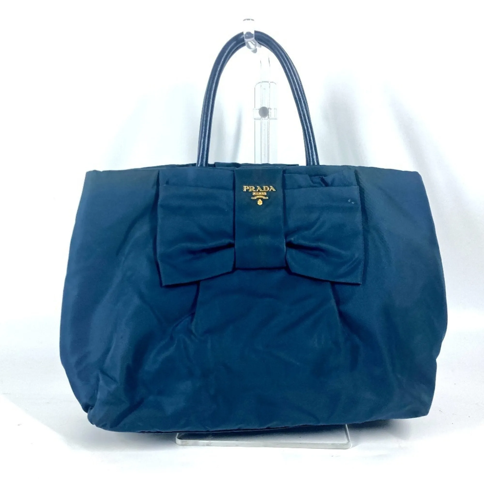 Prada Nylon Handbag Tote Bag (Pre-Owned)