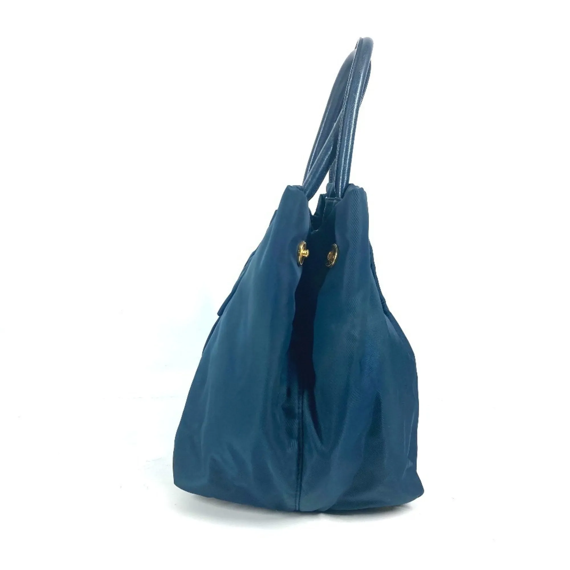 Prada Nylon Handbag Tote Bag (Pre-Owned)
