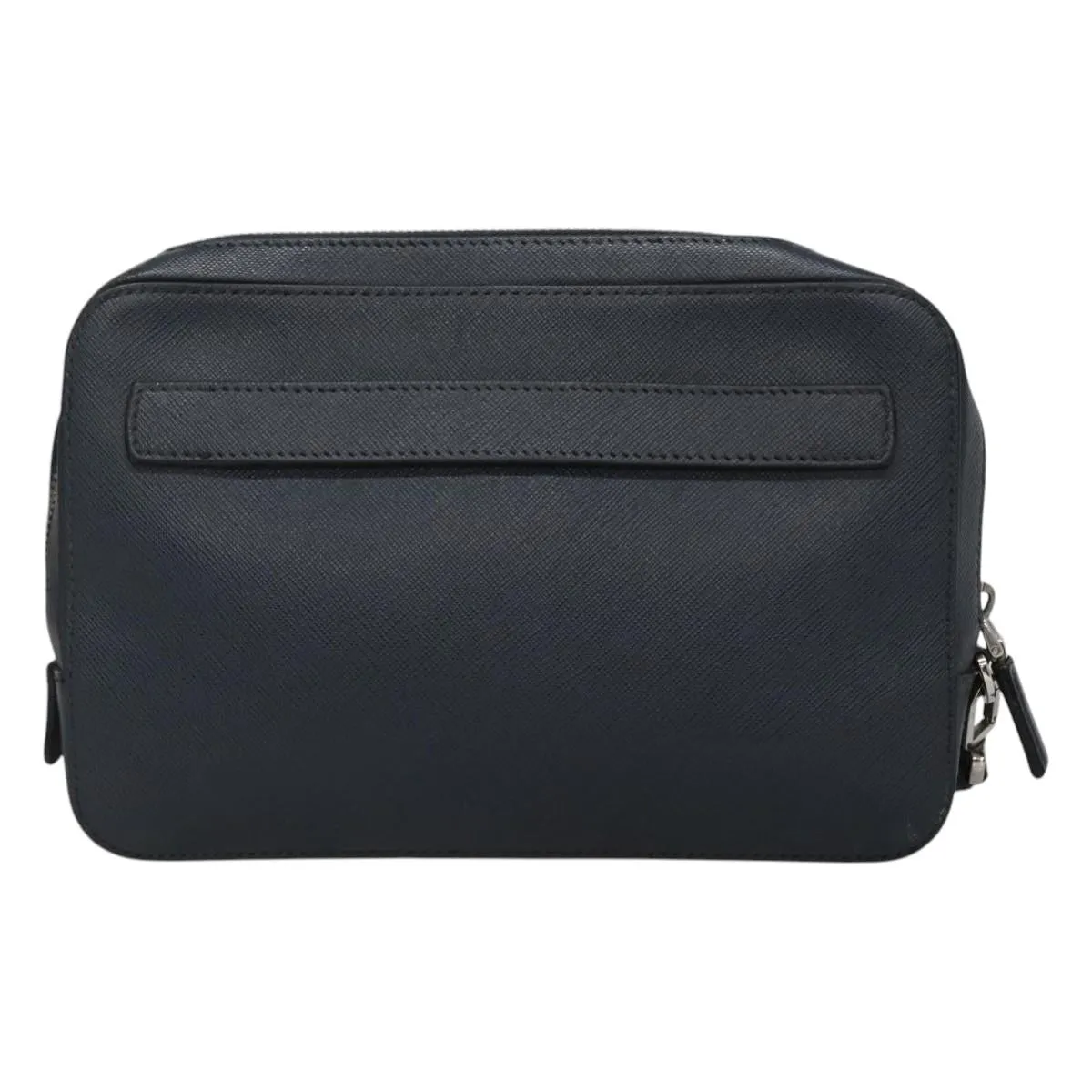Prada Saffiano Leather Clutch Bag (Pre-Owned)