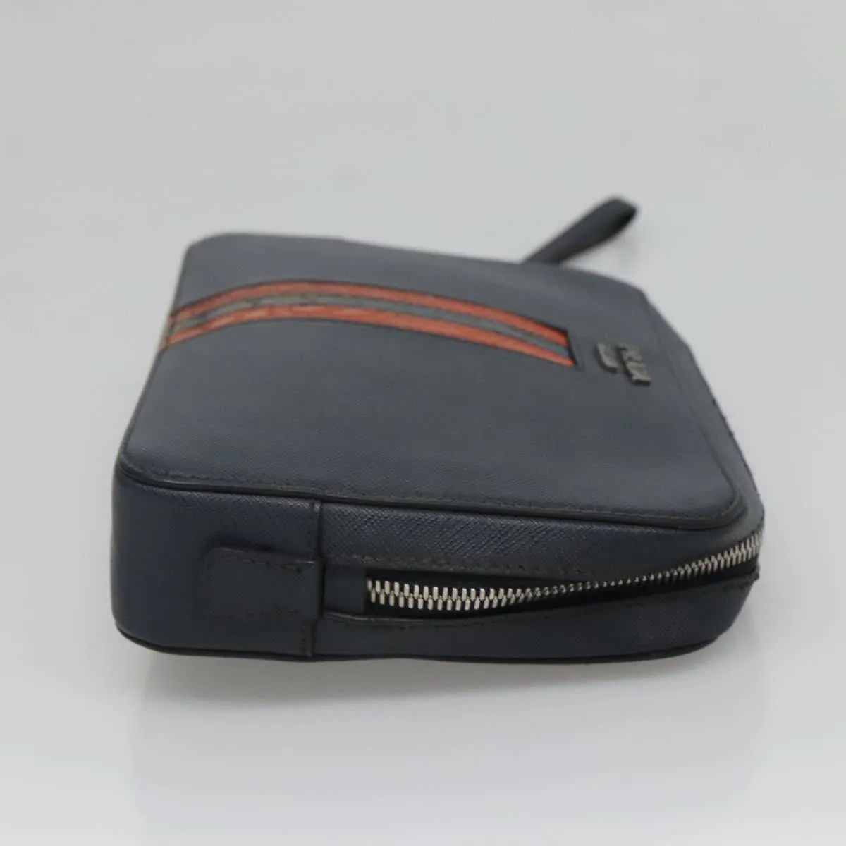 Prada Saffiano Leather Clutch Bag (Pre-Owned)