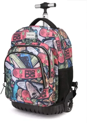 PRODG Skateboard-GTS School Trolley Backpack 47cm