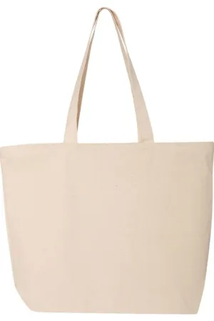 Q-Tees 25L Zippered Tote
