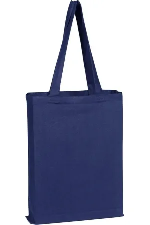 Q-Tees Canvas Gusset Promotional Tote