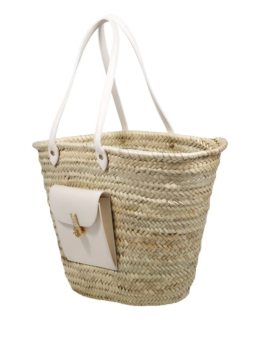 Queen Basket Long Handles Bag