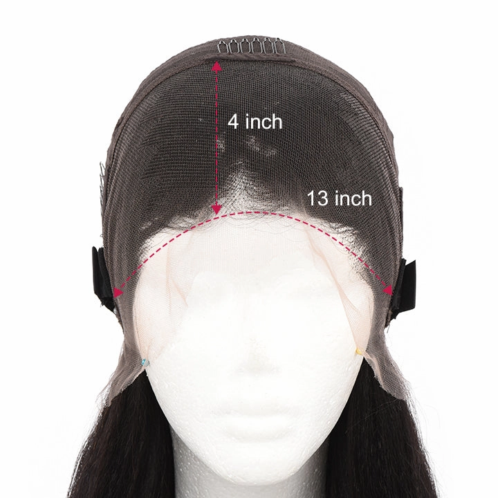Real HD 13X4/13X6 Lace Frontal Wigs Pre-plucked Curly Human Hair