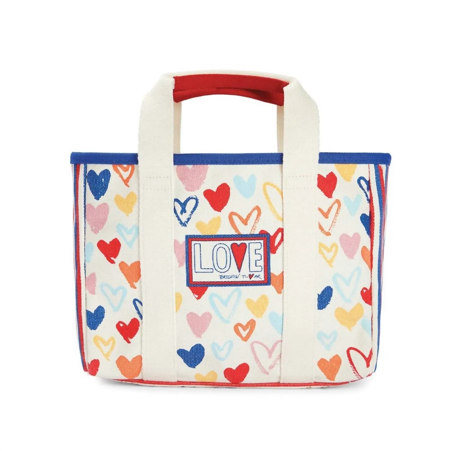 Red White And You Mini Tote Bag In Multi