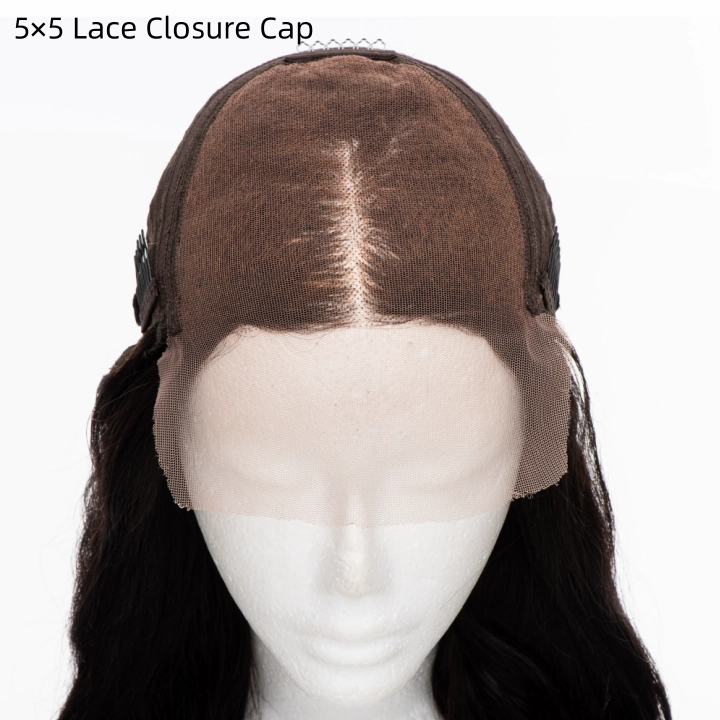 Reddish Brown Deep Wave Bob Wig Glueless Undetectable Standard Lace Front Wig Human Hair