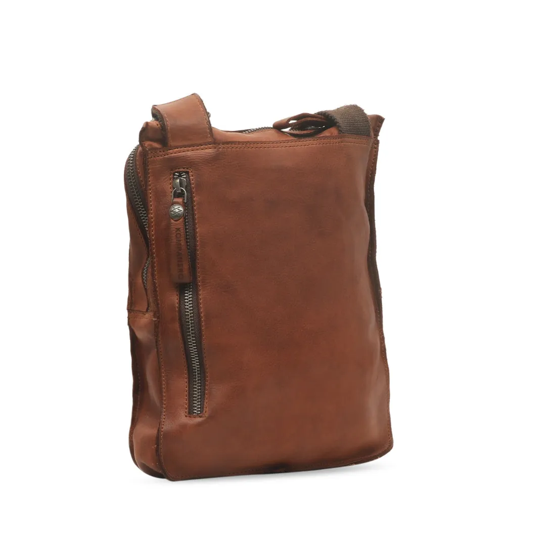 Roadster - The Sling Bag -Cognac