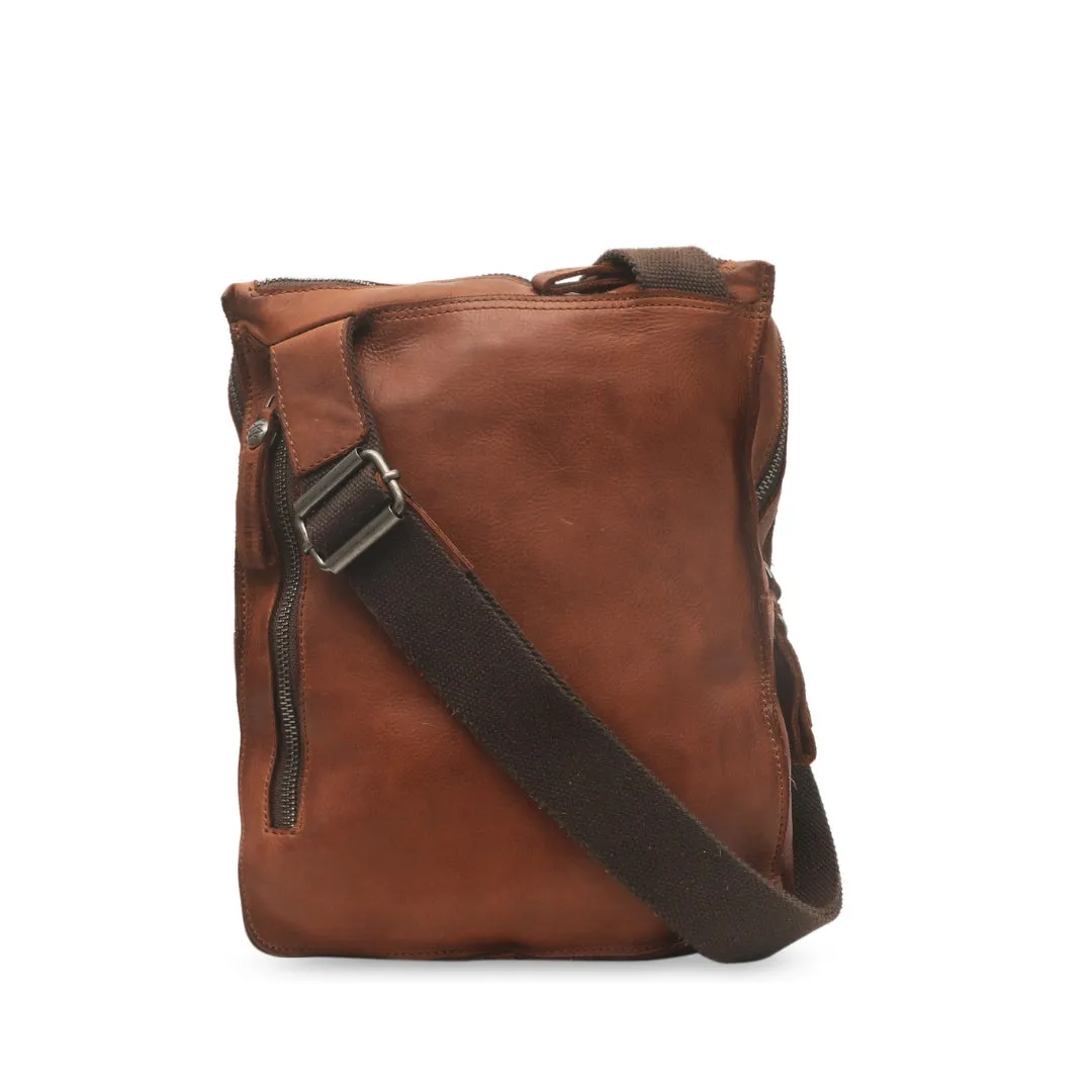 Roadster - The Sling Bag -Cognac