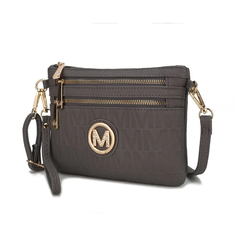 Roonie Milan M Signature Crossbody Wristlet