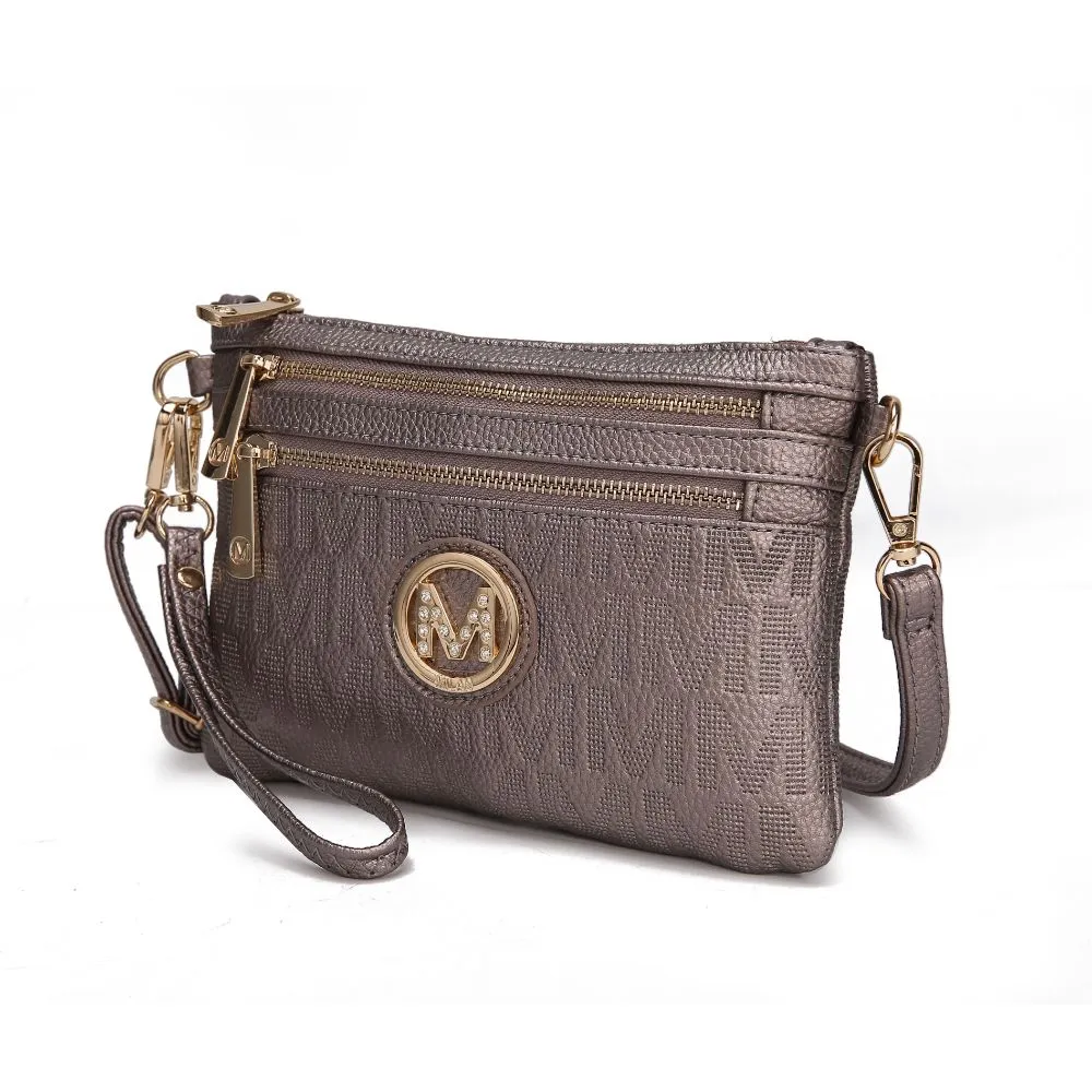 Roonie Milan M Signature Crossbody Wristlet