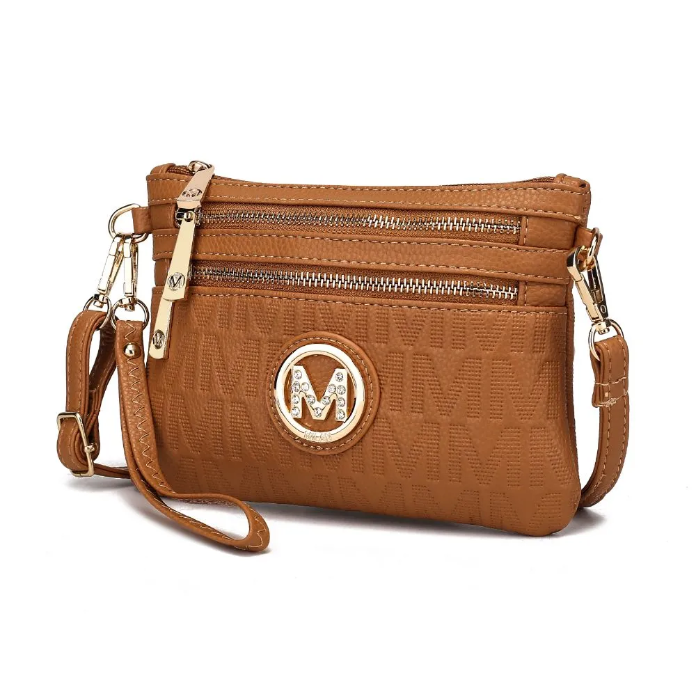 Roonie Milan M Signature Crossbody Wristlet