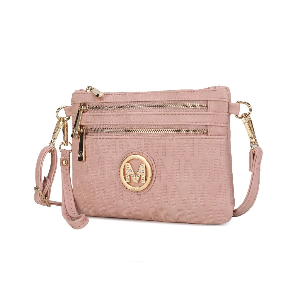 Roonie Milan M Signature Crossbody Wristlet