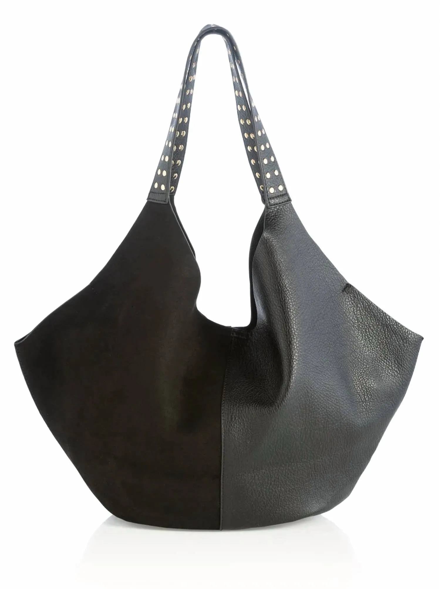 Ryker Studded Tote Vegan In Black
