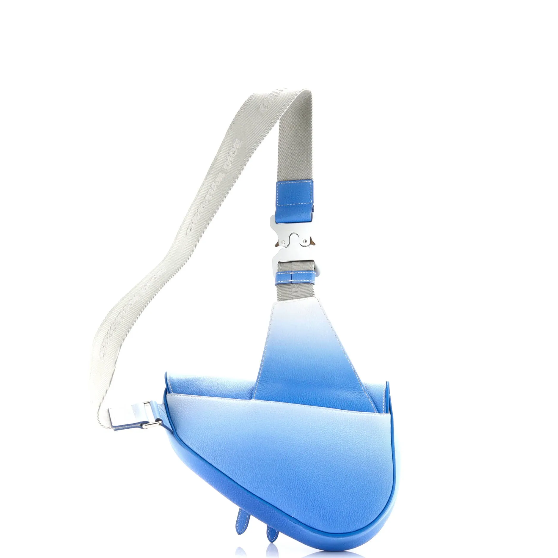 Saddle Crossbody Bag Ombre Leather