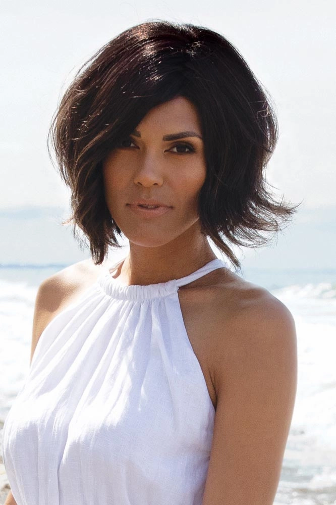 Safi <br>Synthetic Lace Front with Lace Part Wig