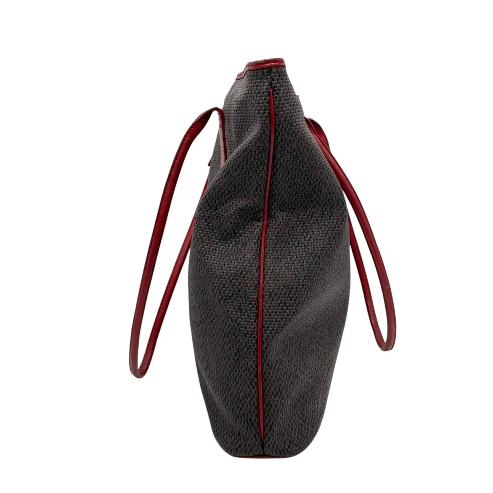 Saint Laurent  Color Straw Leather Tote Bag (Pre-Owned)