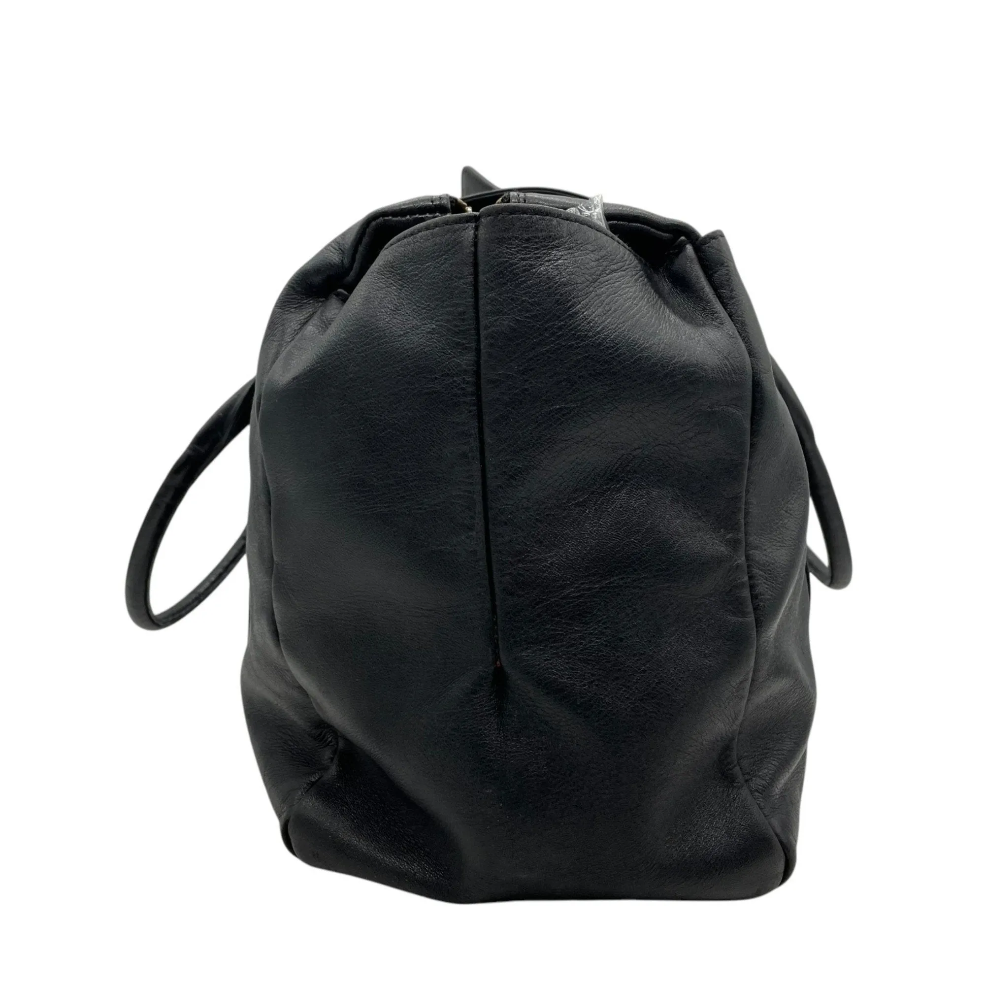 Saint Laurent Leather Handbag Tote Bag (Pre-Owned)
