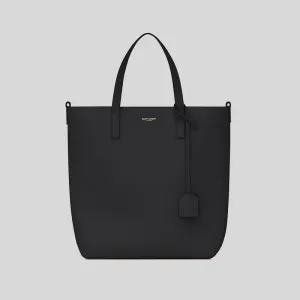SAINT LAURENT YSL Shopping Saint Laurent Toy Crossbody Tote In Leather Black 600307CSV0J