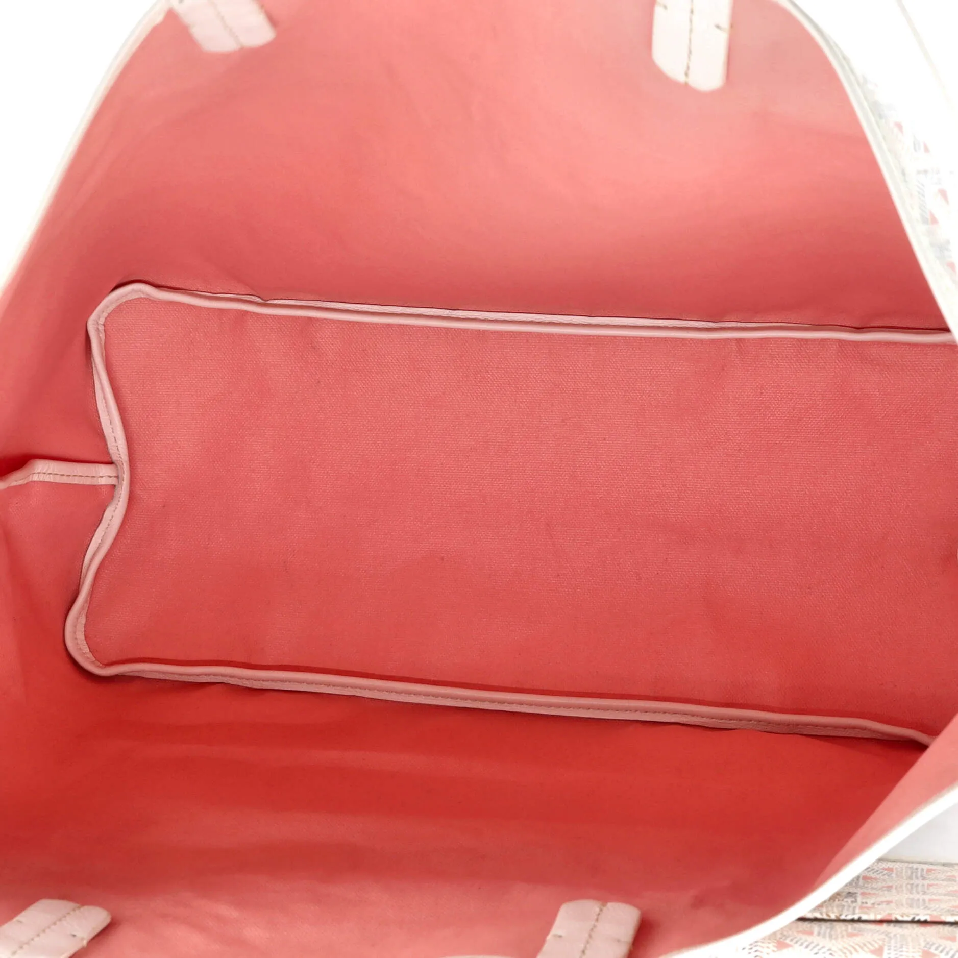 Saint Louis Tote Claire Voie Coated Canvas PM