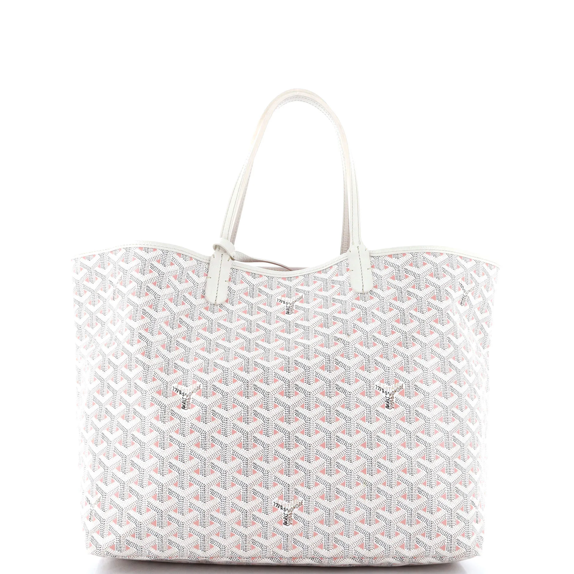 Saint Louis Tote Claire Voie Coated Canvas PM