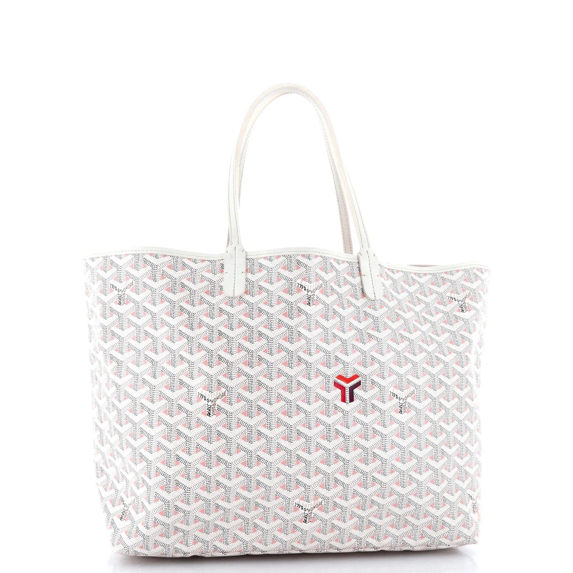 Saint Louis Tote Claire Voie Coated Canvas PM