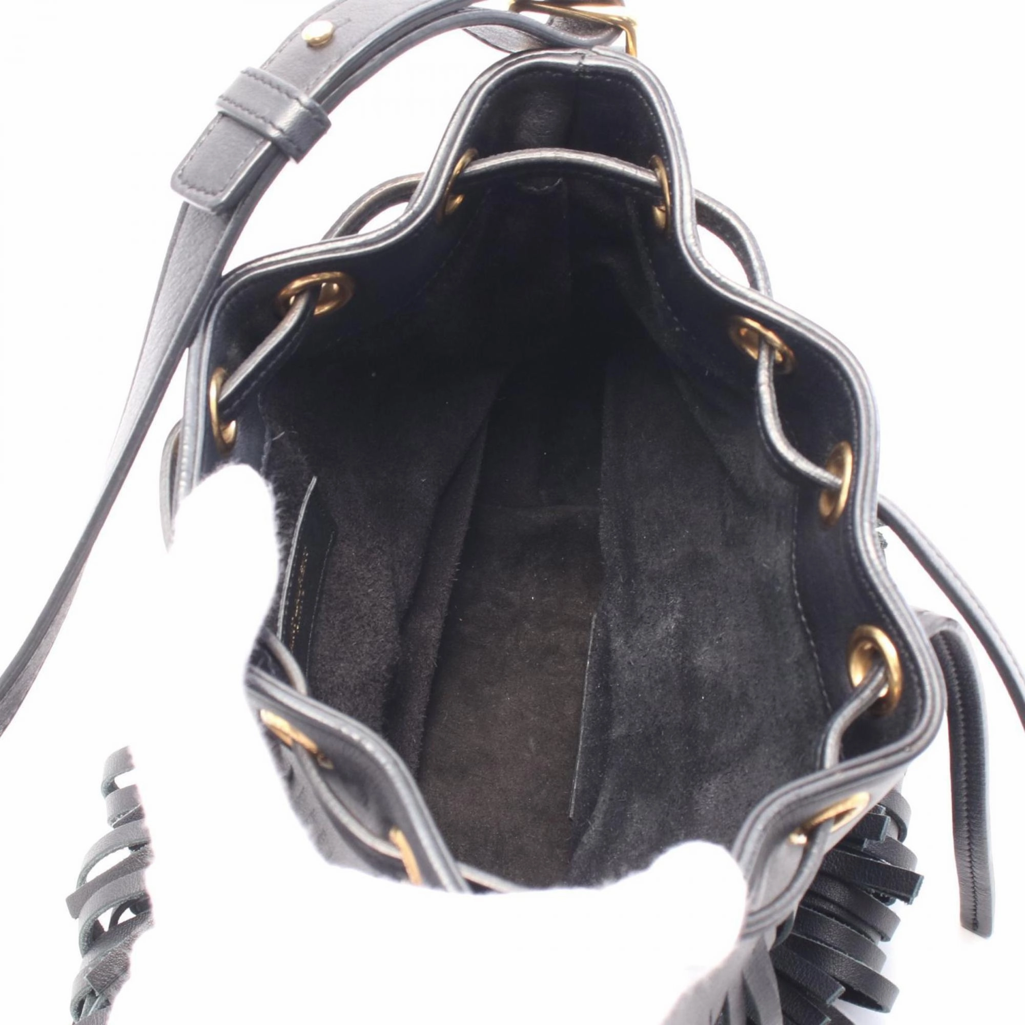 Saint Laurent Leather Handbag (Pre-Owned)