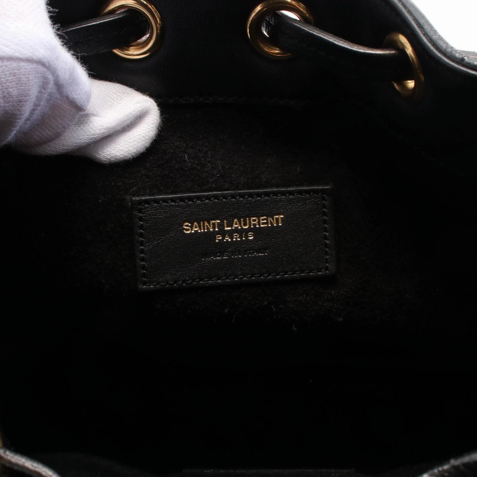 Saint Laurent Leather Handbag (Pre-Owned)