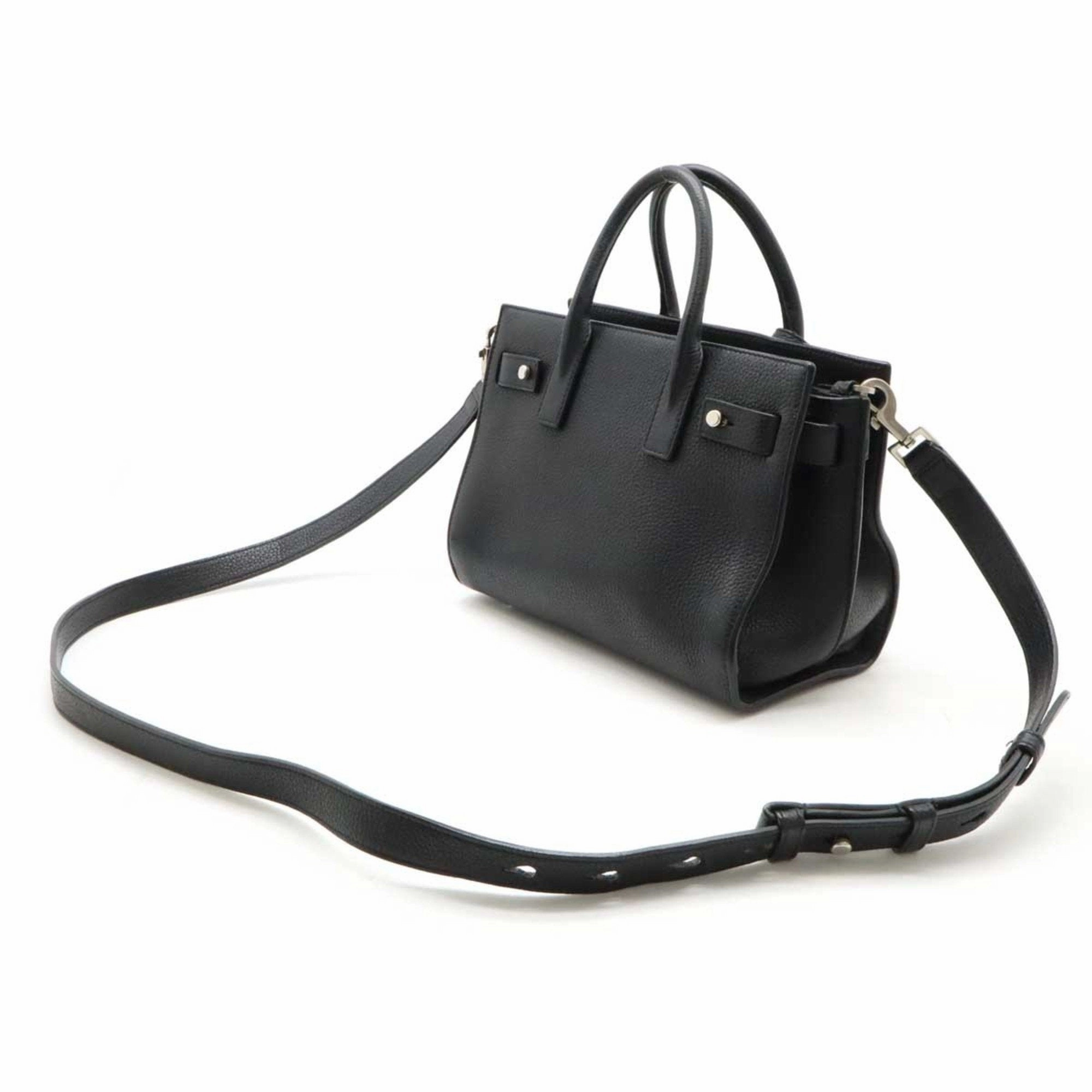 Saint Laurent Leather Handbag (Pre-Owned)