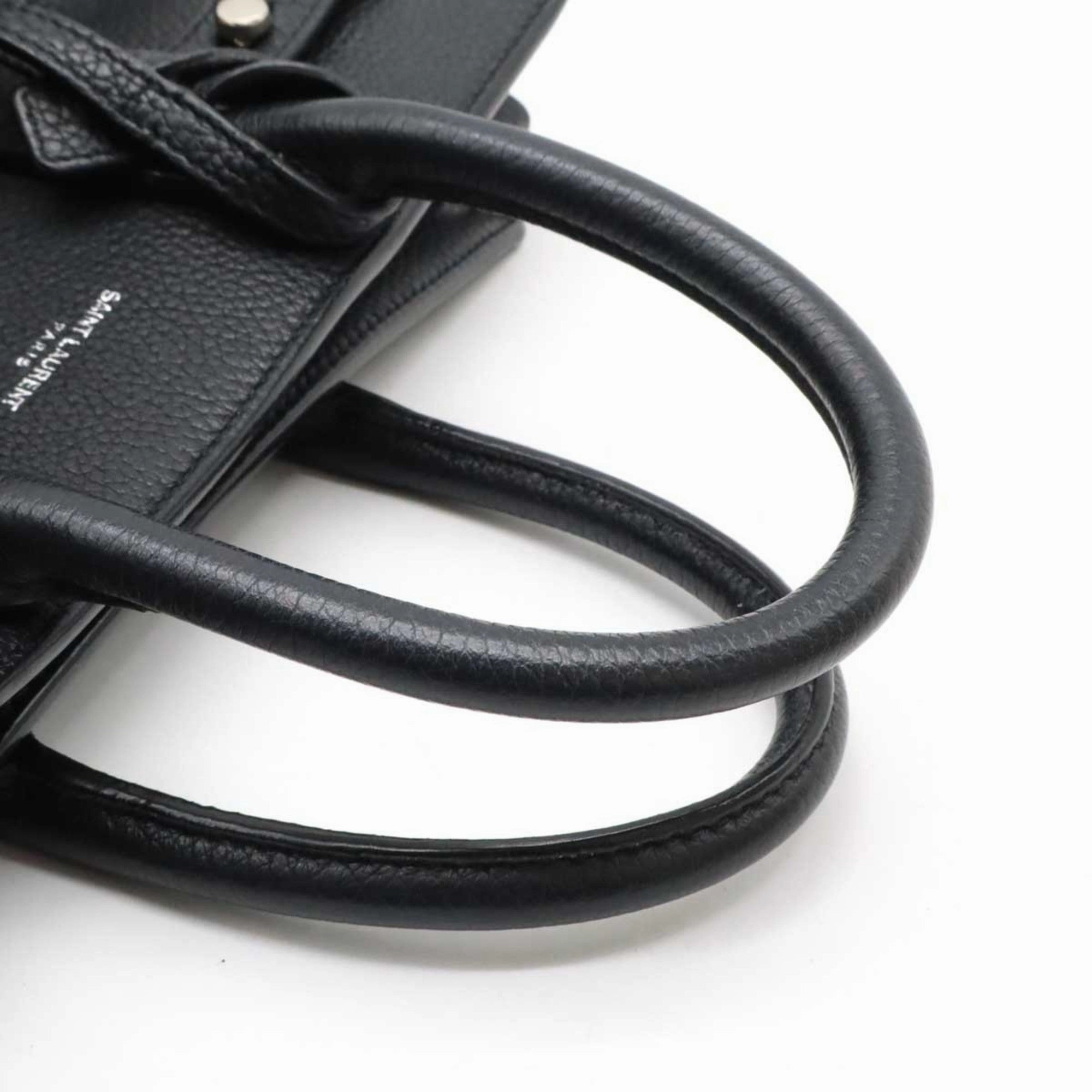 Saint Laurent Leather Handbag (Pre-Owned)