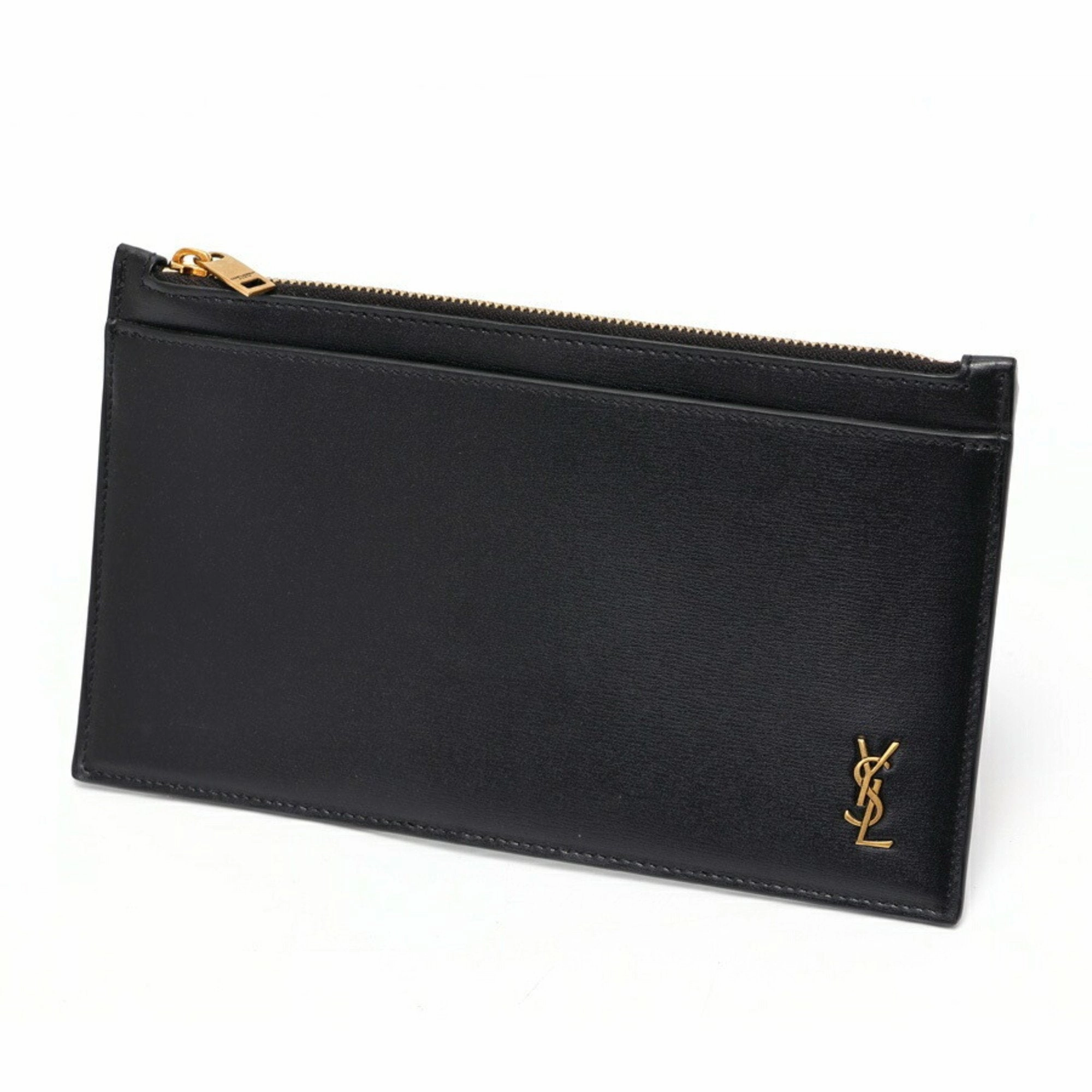 Saint Laurent Leather Pouch (Pre-Owned)
